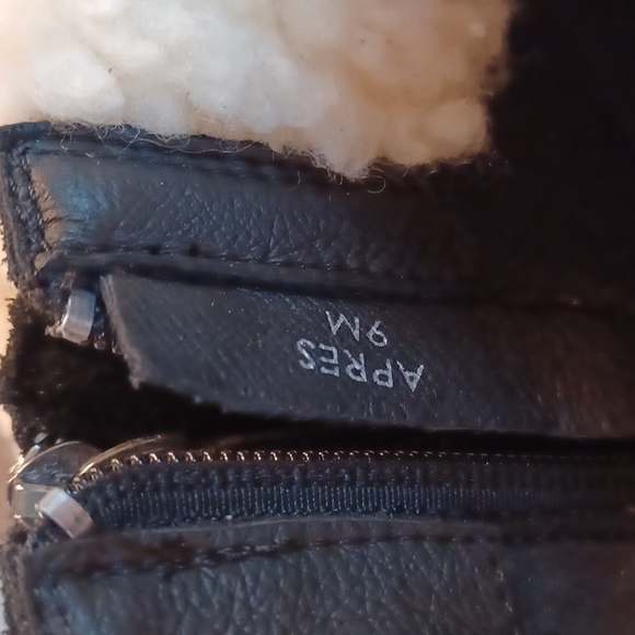 Sanctuary Womens Apres Black Faux Fur Suede Winter & Snow Boots Shoes - Picture 13 of 13